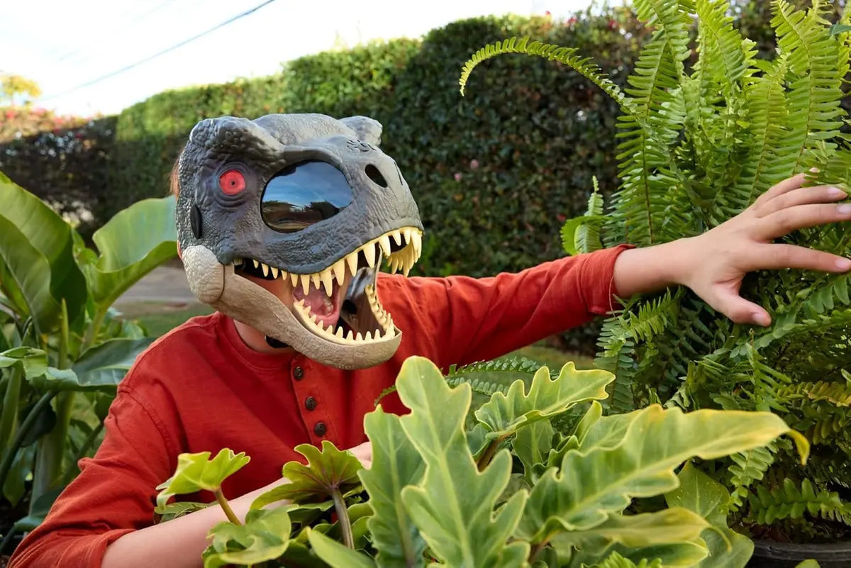 Jurassic World Rebirth Mascara T Rex Con Sonido Mattel