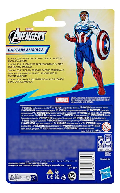 Marvel Avengers Capitan America Figura 10cm Accesorio Hasbro