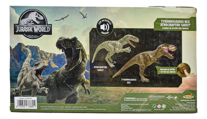 Jurassic World Pack 4 Dinosaurios Con Sonido #2 Toymark