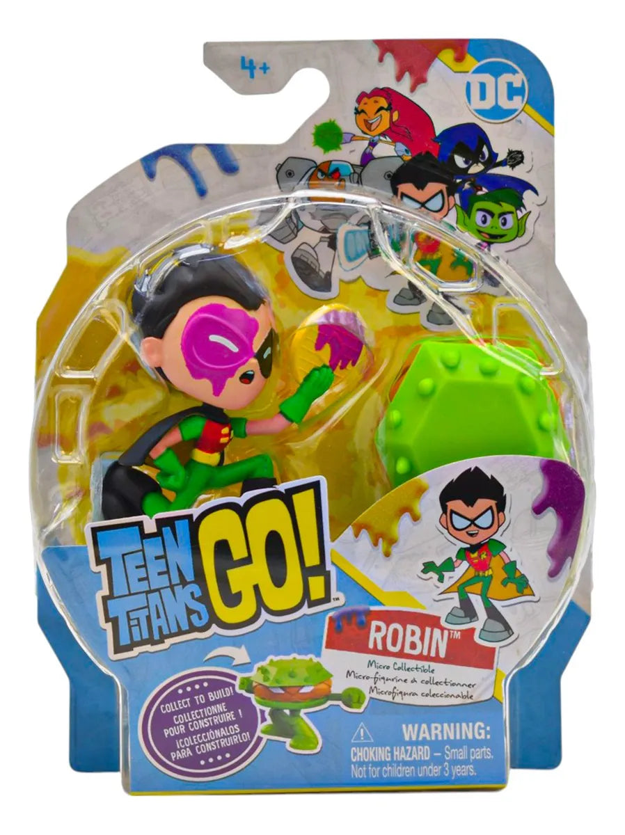 Teen Titans Go Microfigura Robin Pack 2 Pz 6 Cm Spin Master