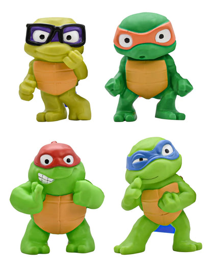 Tortugas Ninja Mayhem Pack 14 Figuras Y 4 Mascaras Playmates
