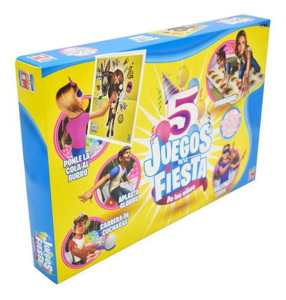 5 Juegos Pa La Fiesta De Los Niños Fotorama Cd