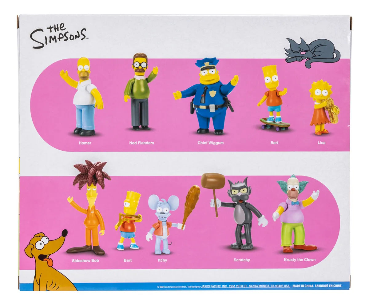 The Simpsons Multipack Ciudad De Springfield 10 Personajes