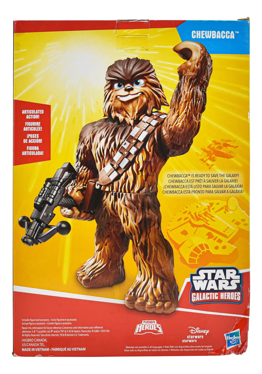 Star Wars Galactic Heroes Chewbacca Mega Mighties Hasbro Cd