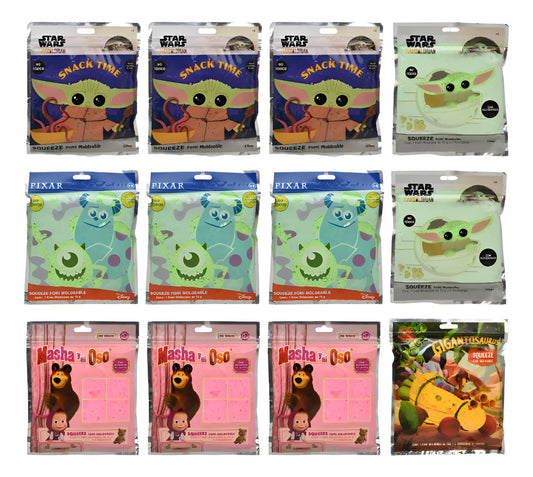 Foami Moldeable Surtido Pack 12 Pzas #2 Bestway Multicolor