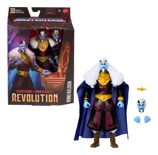 Figura Articulada Masters of the Universe Rey Keldor Masterverse 7"