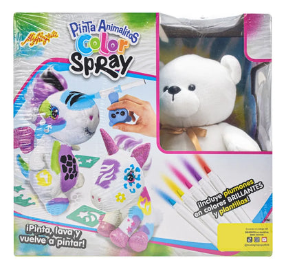 Pinta Animalitos Color Spray Oso Mi Alegria