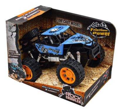 Mad Runner Pack 2 Vehiculos Rock Crawler Z160 Rock Crawler Rojo/azul