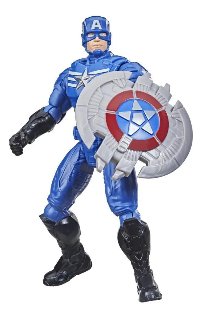 Capitan America Figura 15 Cm Marvel Mech Strike: Avengers