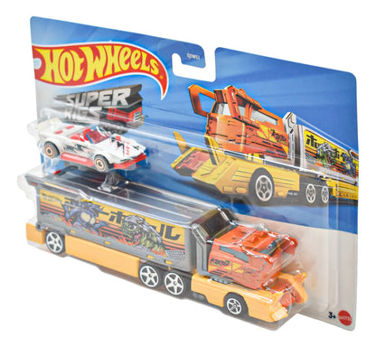 Hot Wheels Super Rigs Pack 6 Vehículos 1:64 Mattel Multicolor