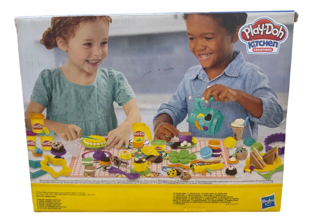Play Doh Kitchen Creations Cafe Y Te 397g Hasbro Cf Multicolor