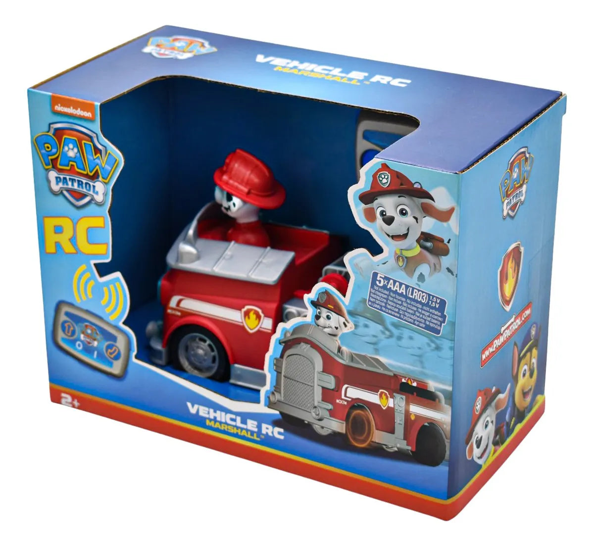 Paw Patrol Marshal Vehiculo Radio Control 2 Años Spin Master Rojo Marshall