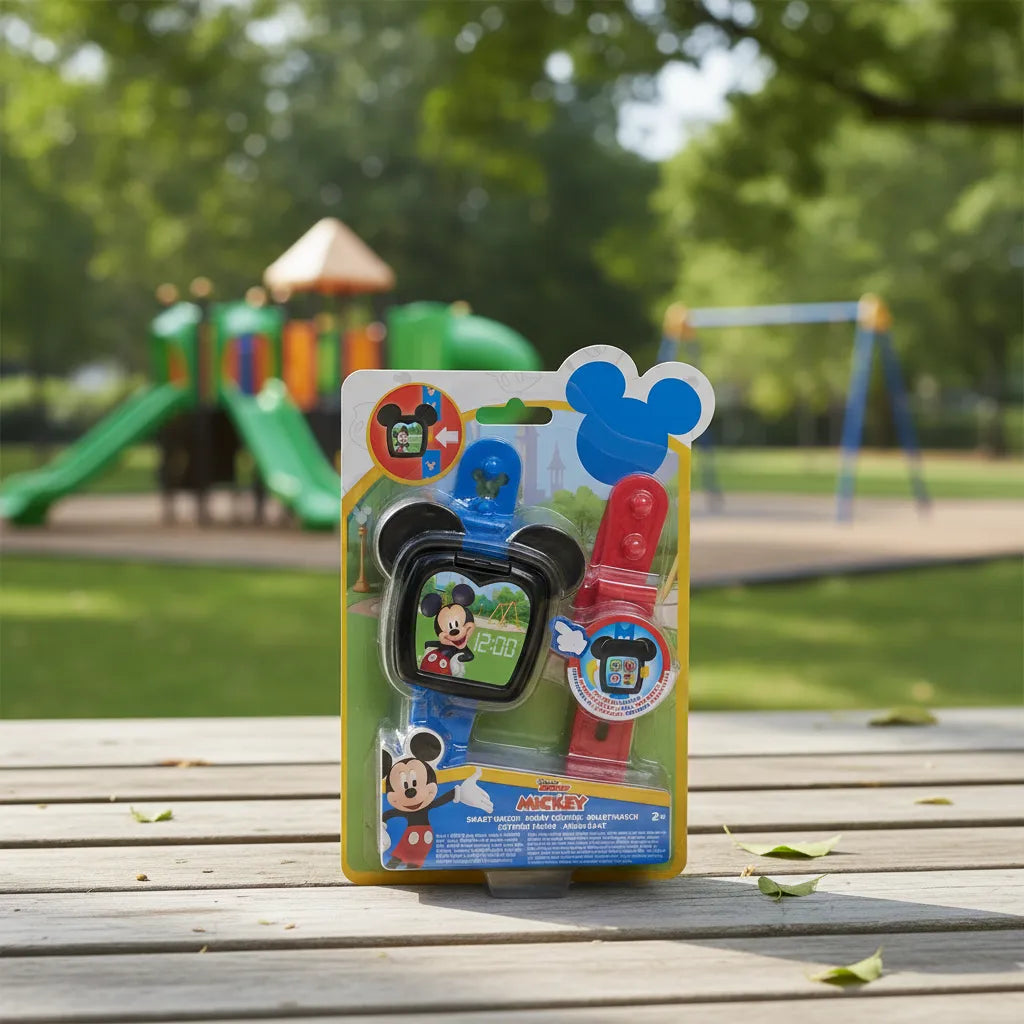Disney Junior Mickey Smartwatch De Juguete Luz Sonido Ruz