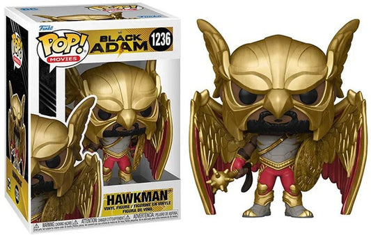 Dc Black Adam Hawkman #1236 Movies Funko Pop