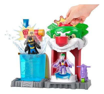 Imaginext DC Super Friends Set de Juego The Joker™ y la Casa de la Risa para niños de 3 años en adelante