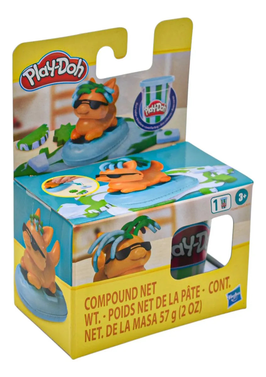 Play-doh Pack 3 Moldes De Animales 171 G Hasbro Color Multicolor