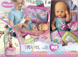 Nenuco Viaja Conmigo Travel With Me Muñeca 30cm Famosa
