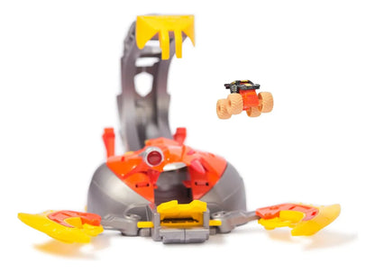 Monster Jam Mini Pista Venom Velocity Scorpion Spin Master Plateado