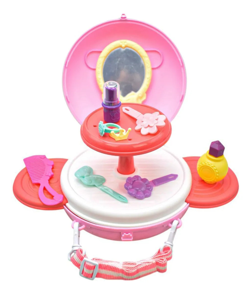 Mini Tocador De Belleza 2 En 1 Con Accesorios Dresser 8154