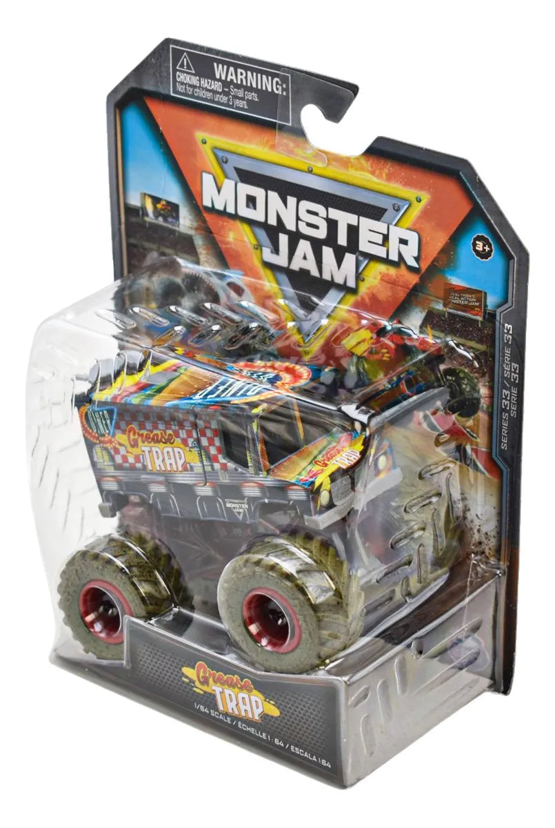 Monster Jam Pack 6 Vehiculos Serie 33 #2 Spin Master Multicolor