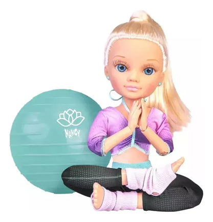 Nancy Yoga Class Con Pelota Y Poster Incluidos Famosa