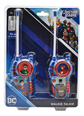 Walkie Talkie Dc Justice League Alcance 70m #1 Toymark Azul