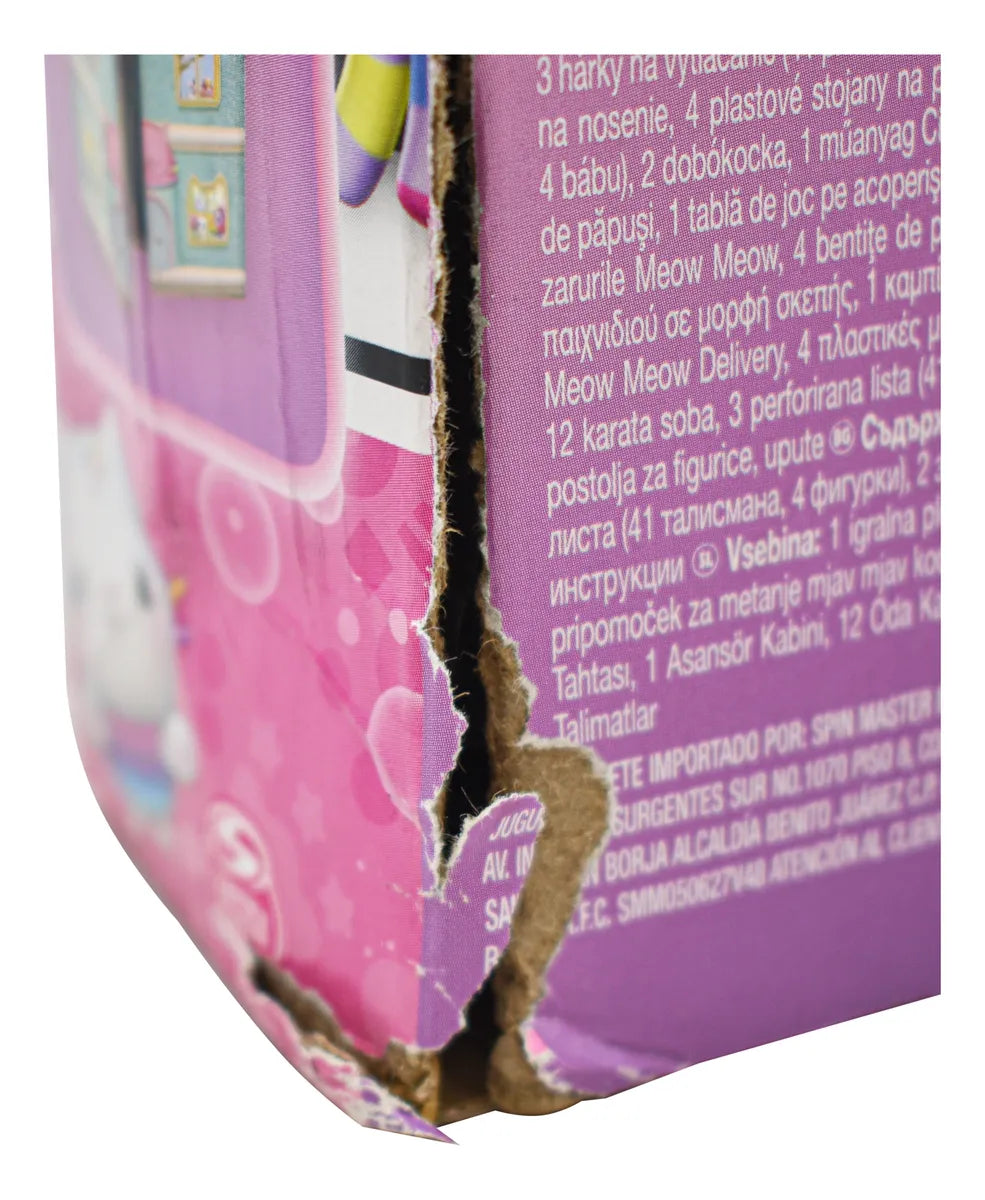 Gabbys Dollhouse Miau Sombroso Juego De Mesa Spin Master Cd