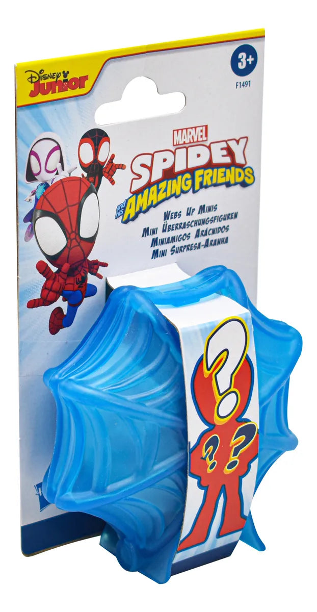 Marvel Spidey Miniamigos Aracnidos Pack 3 Figuras Hasbro