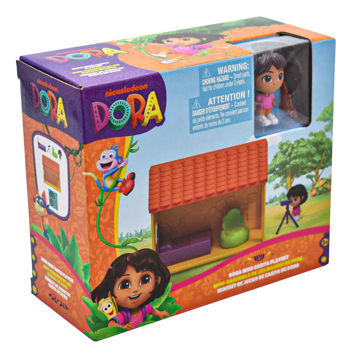 Dora Pack 2 Mini Sets De Juego Y Set De Figuras Spin Master