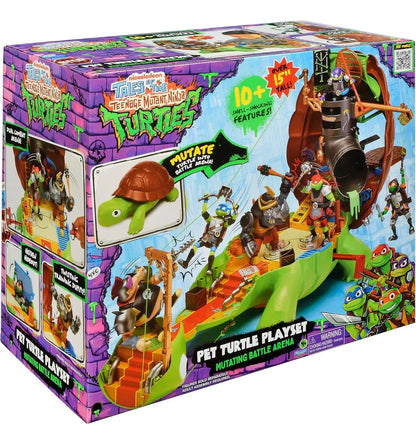 Tortugas Ninja Pet Turtle Playset Battle Arena Playmates