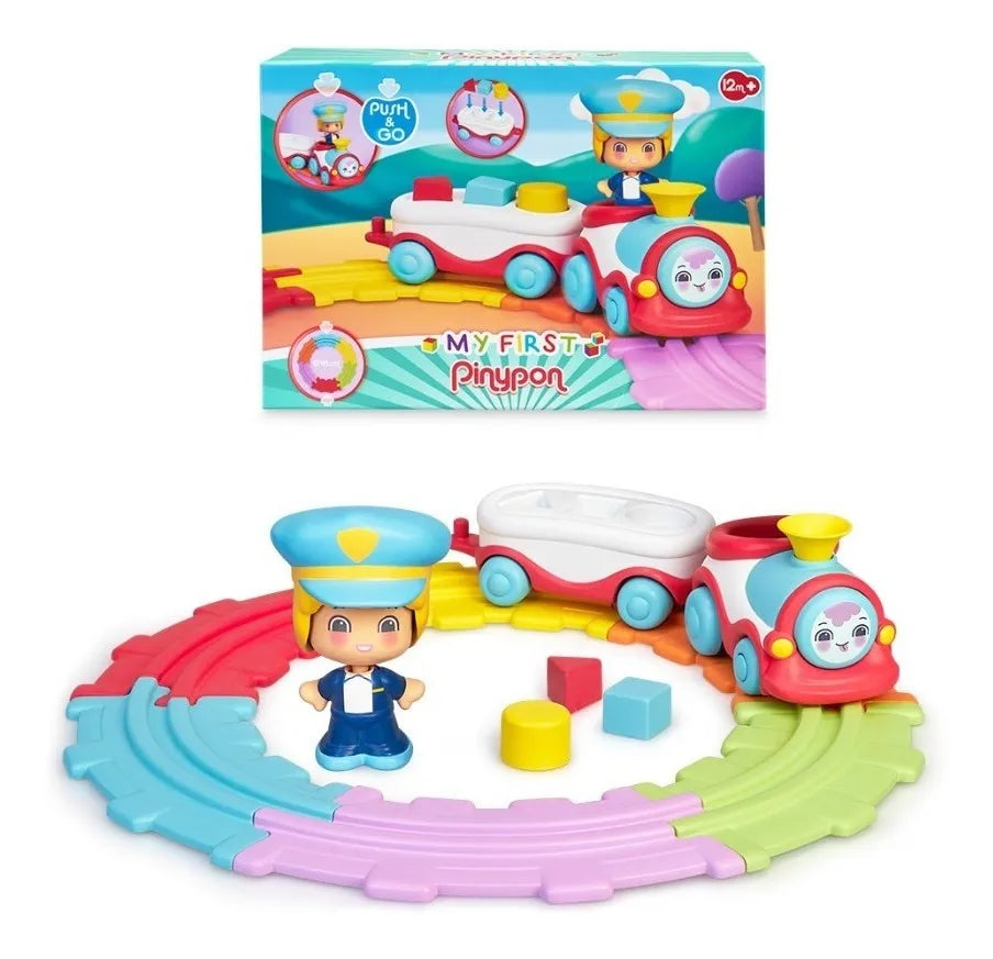 Pinypon Mi Primer Pinypon Tren Preciona Y Anda Famosa
