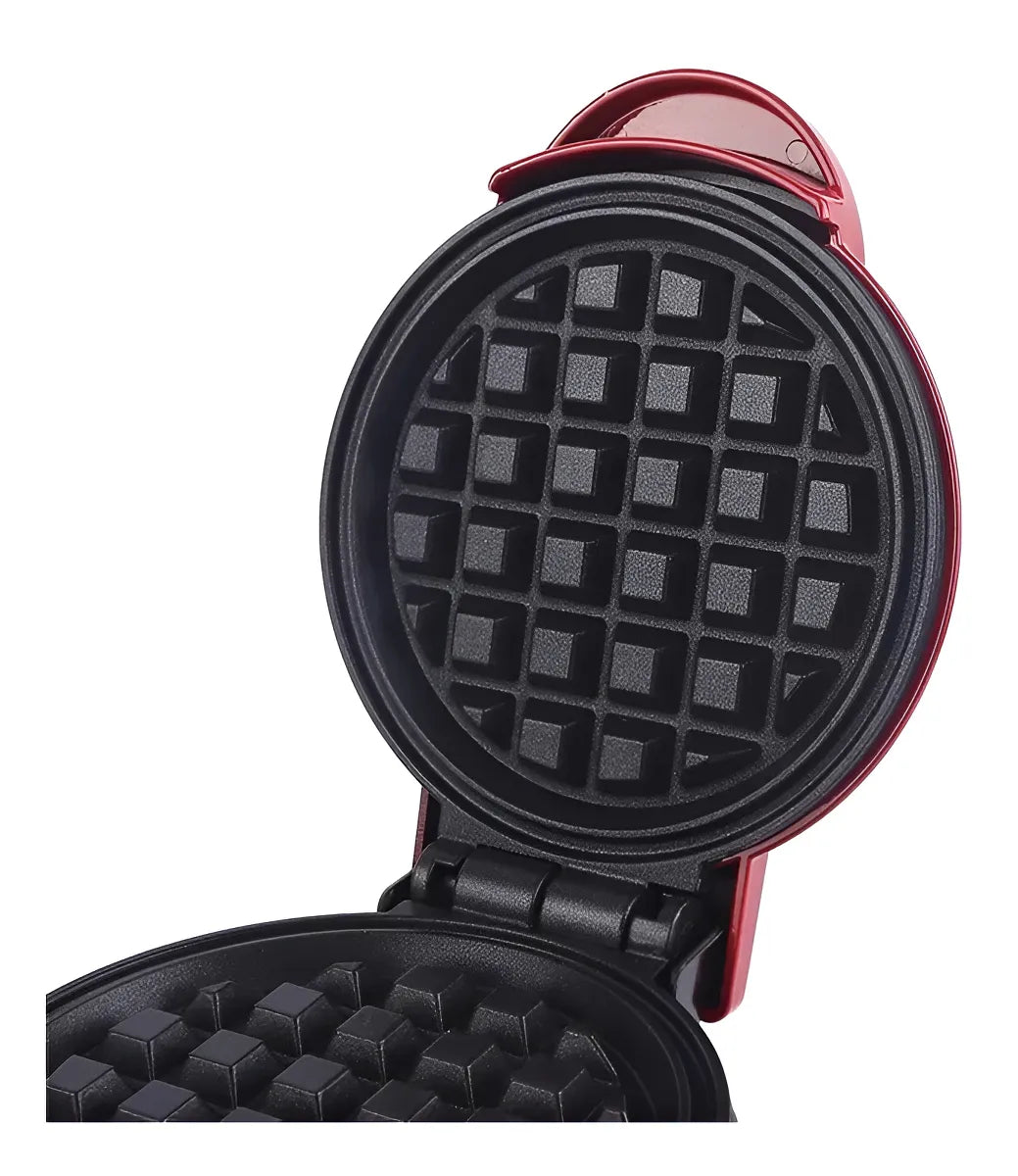 Wafflera Vh Home WP-MK03 Roja Teflón Antiadherente Eléctrica