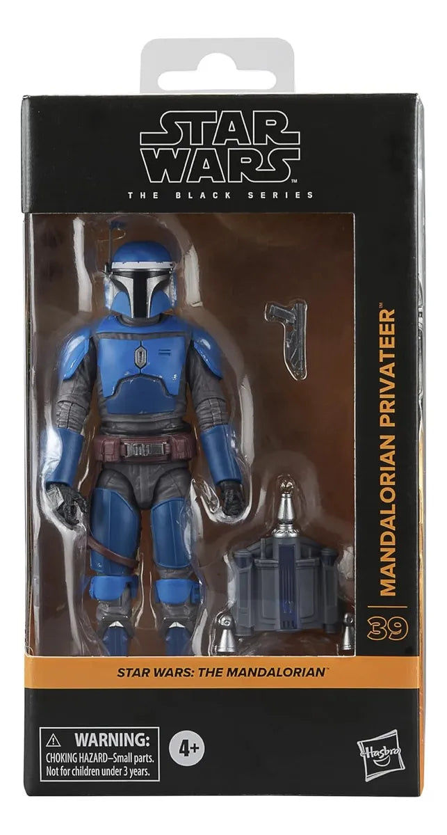 Star Wars The Mandalorian Pack 6pz Black Series #3 Hasbro