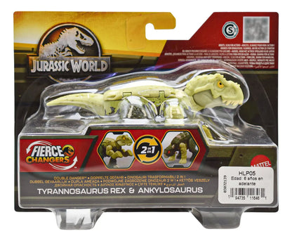 Jurassic World Fierce Changers Pack 4 Dinosaurs #2 Mattel