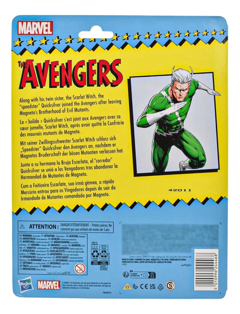 Marvel The Avengers Quicksilver Figura 16cm Hasbro Cf