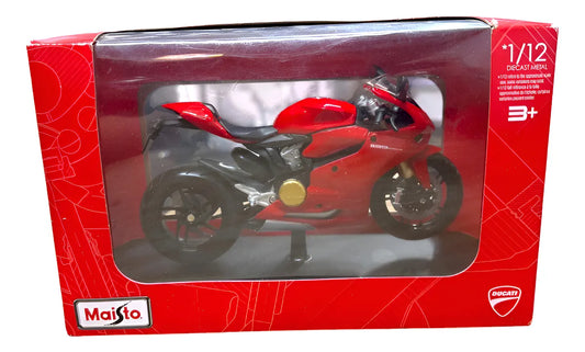 Ducati 1199 Panigale Motocicleta A Escala 1/12 Maisto Cd Rojo