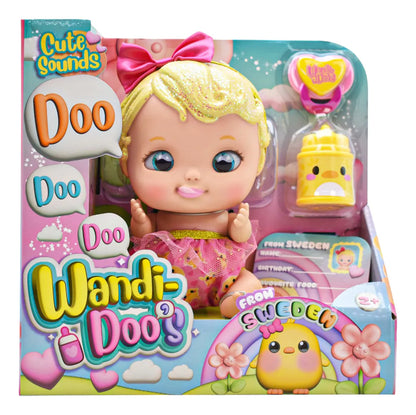 Wandi Doos Pack Muñecas Suecia Y China 14cm Sonidos Famosa