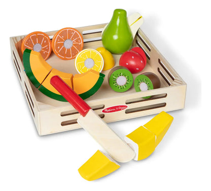 Fruta De Madera Para Cortar 17 Piezas Melissa Y Doug