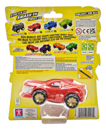 Goo Jit Zu Goo Mobiles Pack 3 Personajes Moose Blazagon/thrash/pantaro/rock Jaw Multicolor