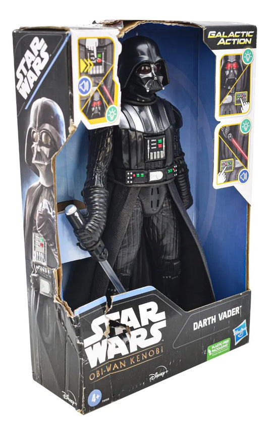 Star Wars Obi Wan Kenobi Darth Vader Luces Sonidos Hasbro Cd