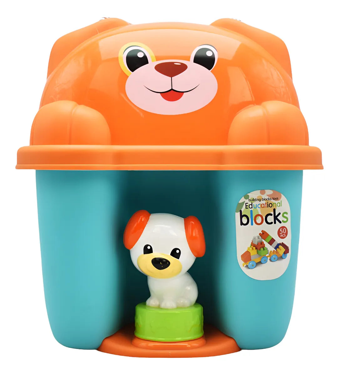 Juguete De Construccion Educational Blocks Bez-052 Da 50 Perro