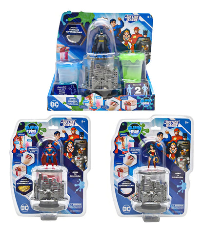 Dc Justice League Pack 3 Juegos Para Preparar Slime Ruz