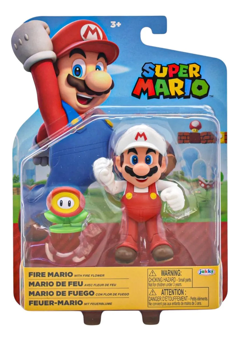 Super Mario Pack 6 Characters with Accessory Jakks Pacific