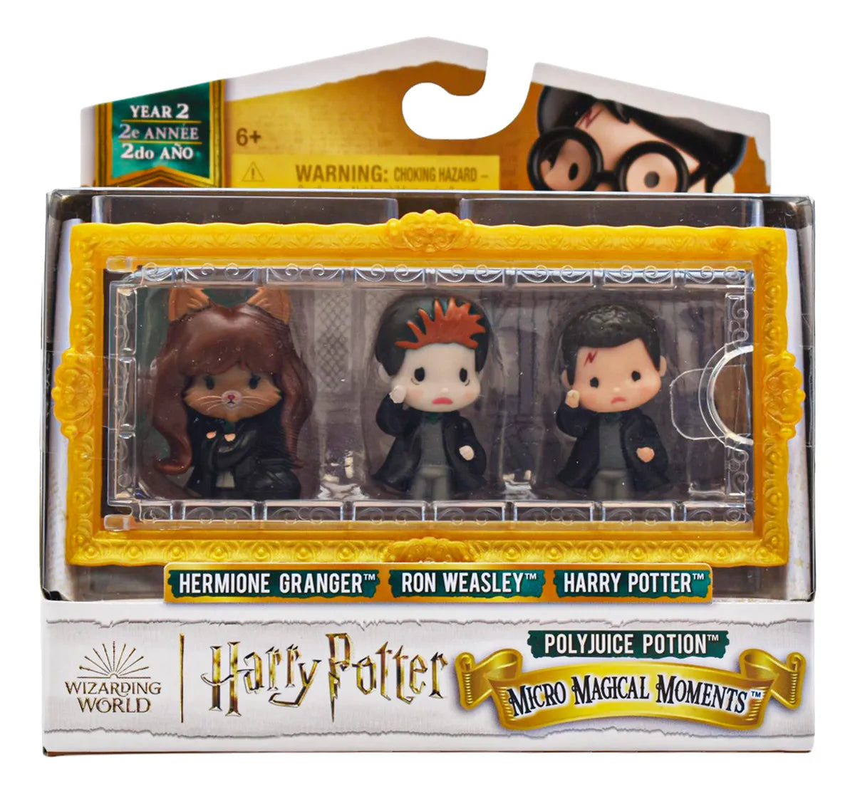 Harry Potter Pack Figuras Micro Y Varita Harry Spin Master