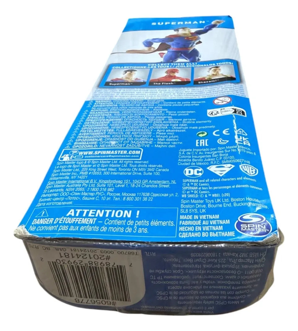 Superman Dc 29 Cm Figura Articulada Spin Master Cf