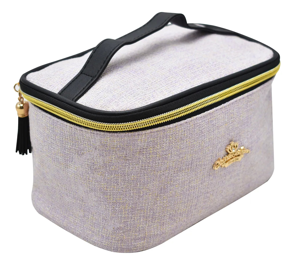 Cosmetiquera De Poliéster Lila Ll23com038 Lila Liso