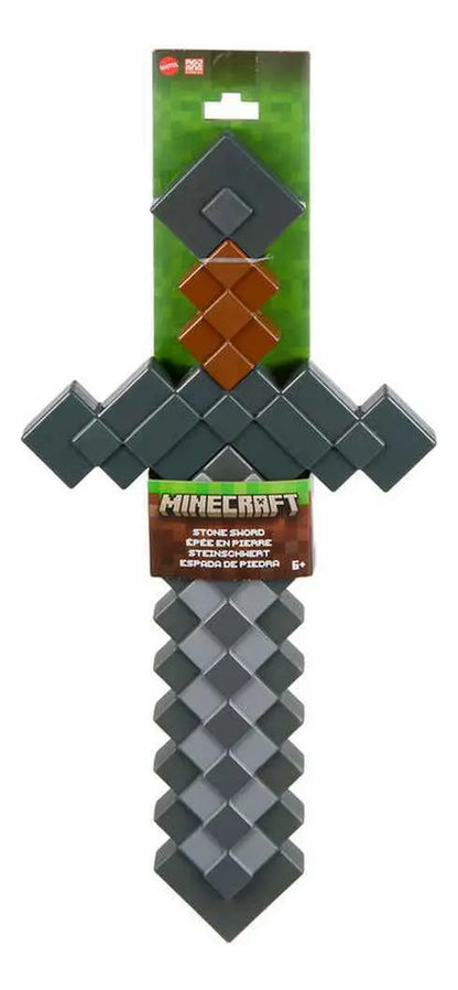 Minecraft Espada De Piedra 43cm Mattel