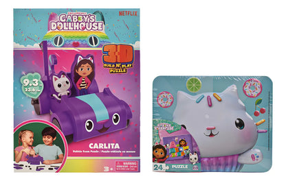Gabbys Dollhouse Pack 2 Rompecabezas 51 Piezas Spin Master
