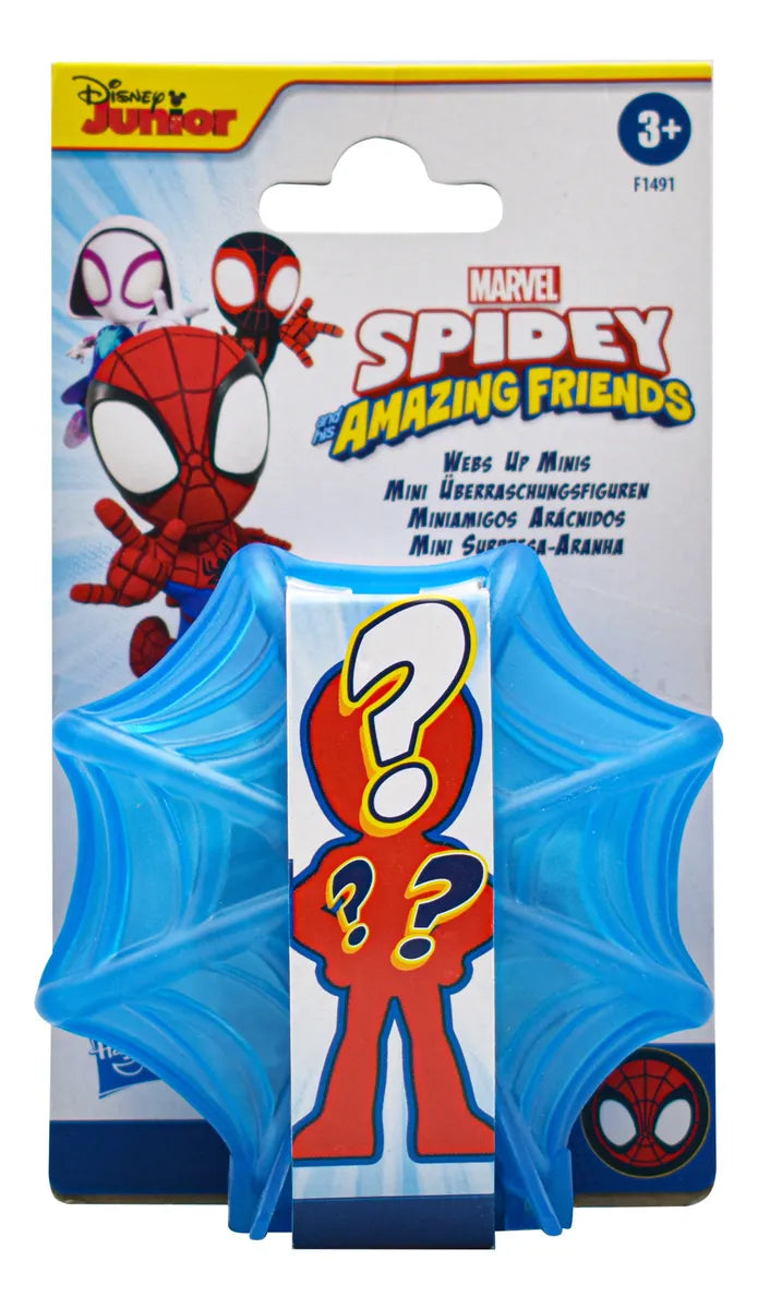 Marvel Spidey Miniamigos Aracnidos Pack 3 Figuras Hasbro