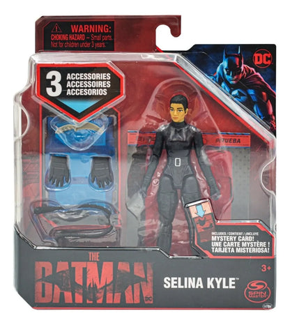 Batman Selina Kyle Figura Dc 10 Cm 3 Accesorios Spin Master